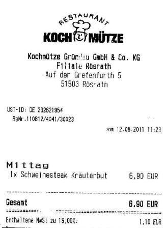 mdev Hffner Kochmtze Restaurant